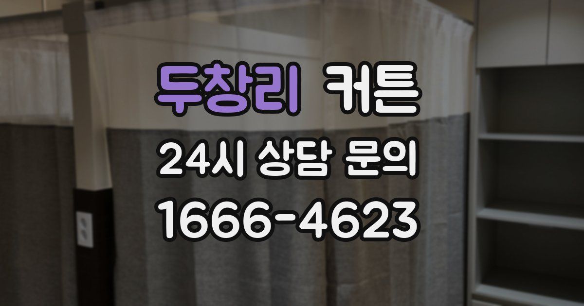두창리 커튼