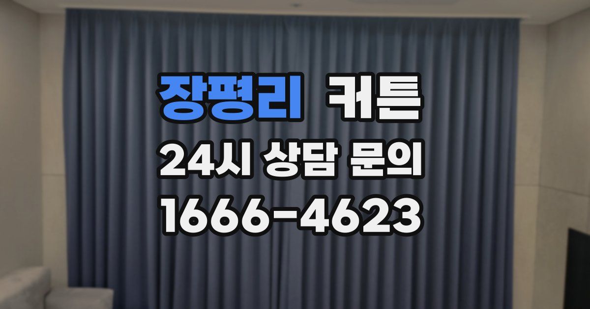 장평리 커튼