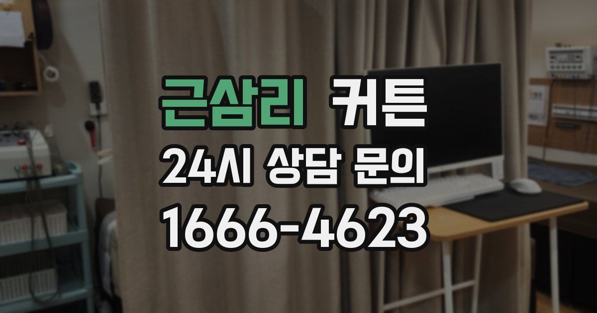 근삼리 커튼