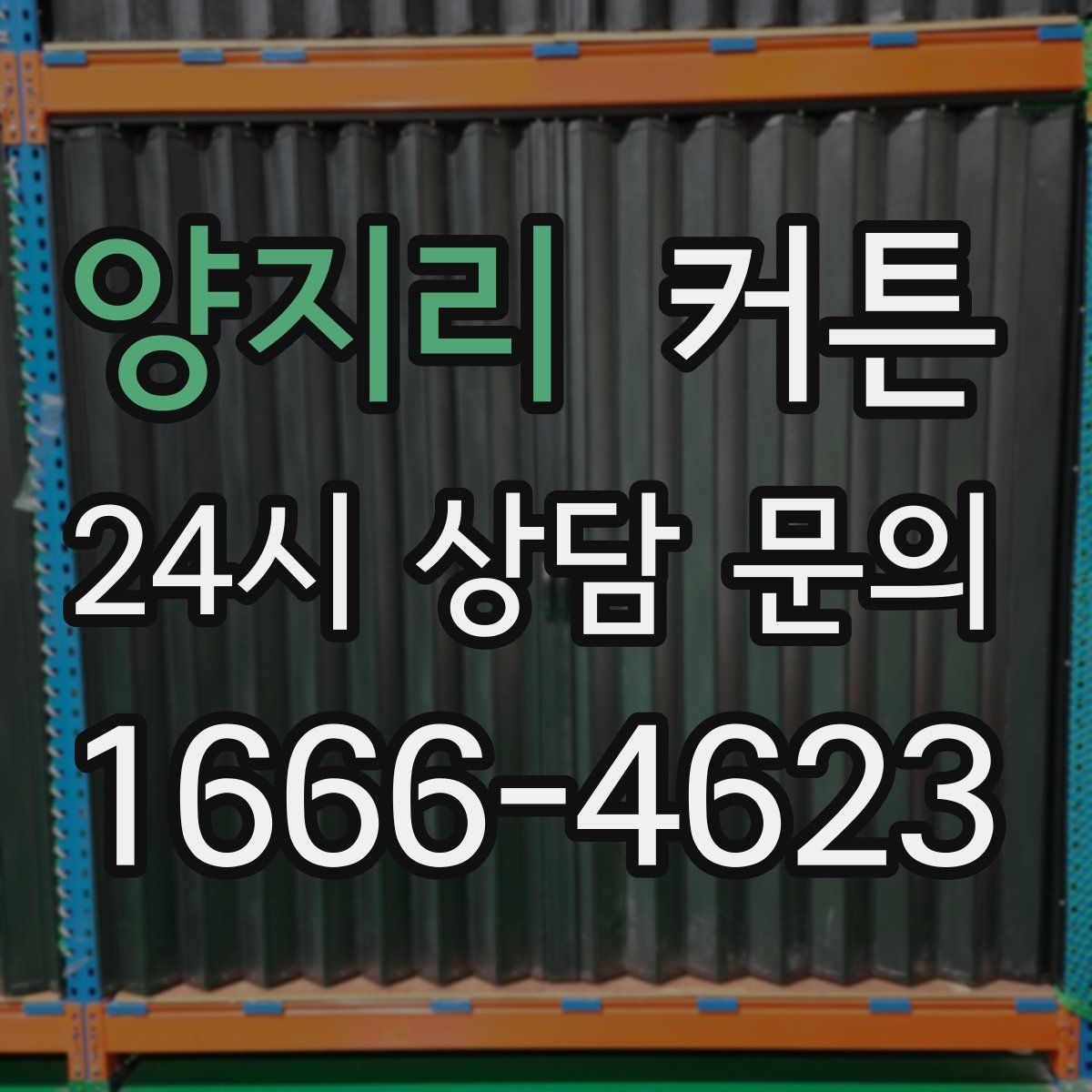 양지리 커튼
