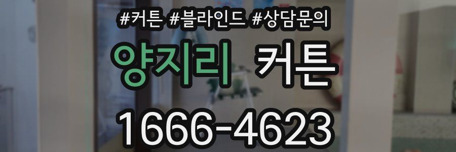 양지리 커튼