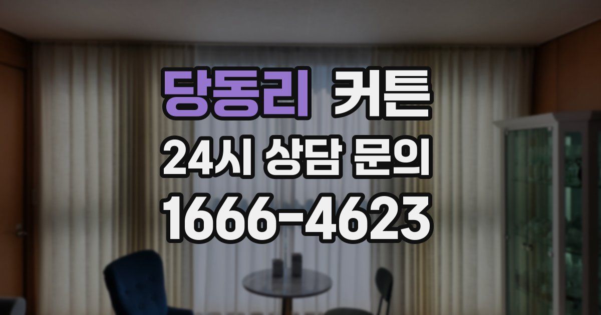 당동리 커튼