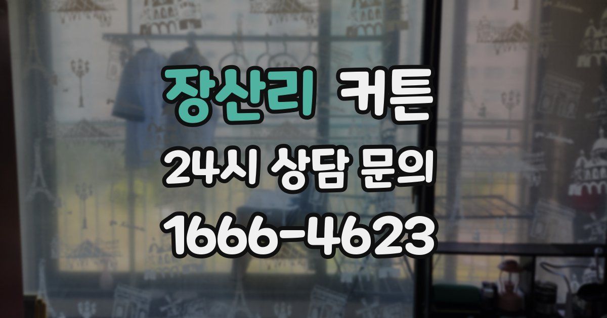 장산리 커튼