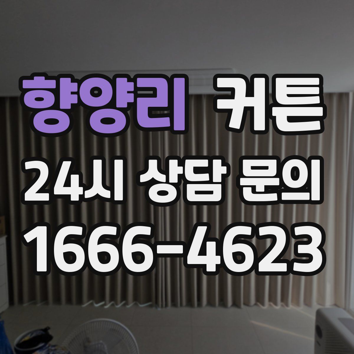 향양리 커튼