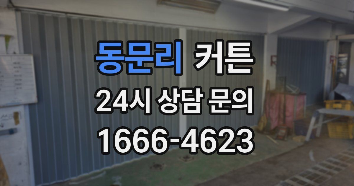 동문리 커튼