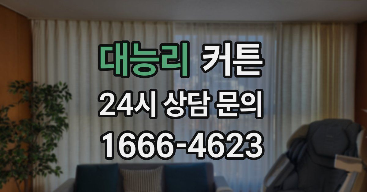 대능리 커튼