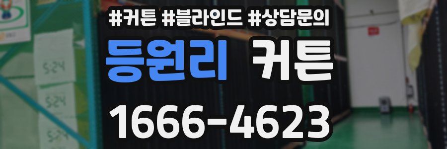 등원리 커튼