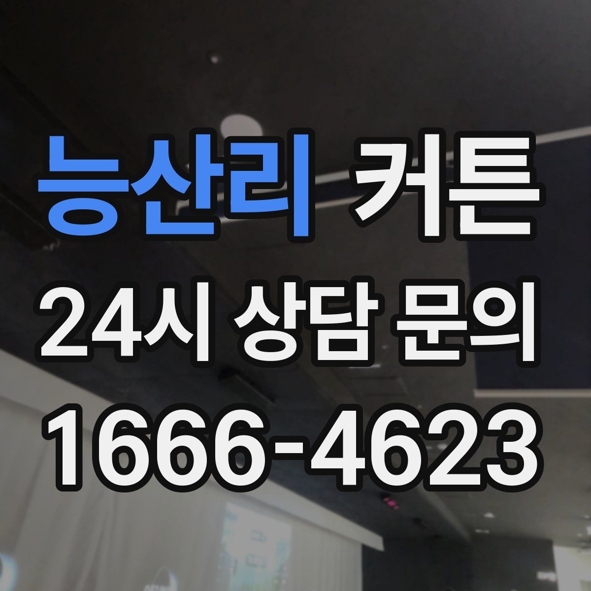 능산리 커튼