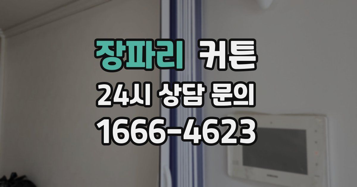 장파리 커튼