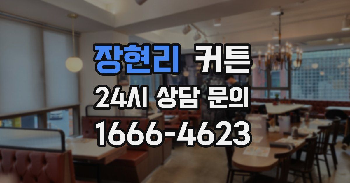 장현리 커튼