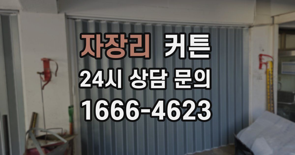 자장리 커튼