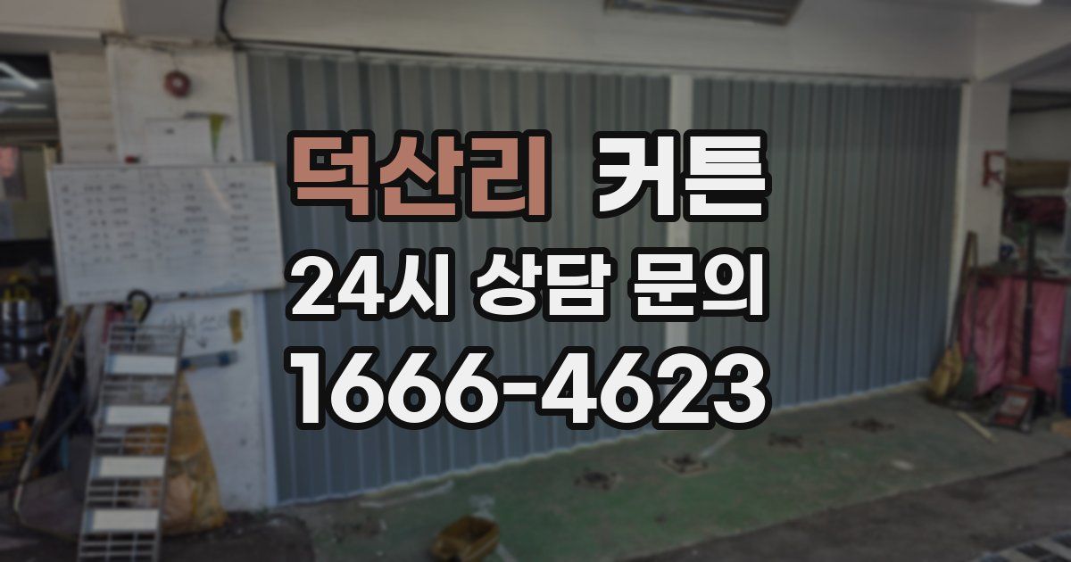 덕산리 커튼