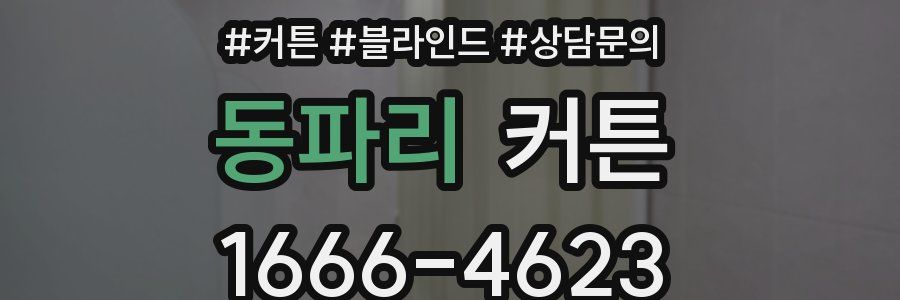 동파리 커튼