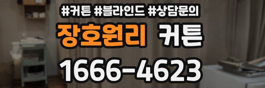 장호원리 커튼