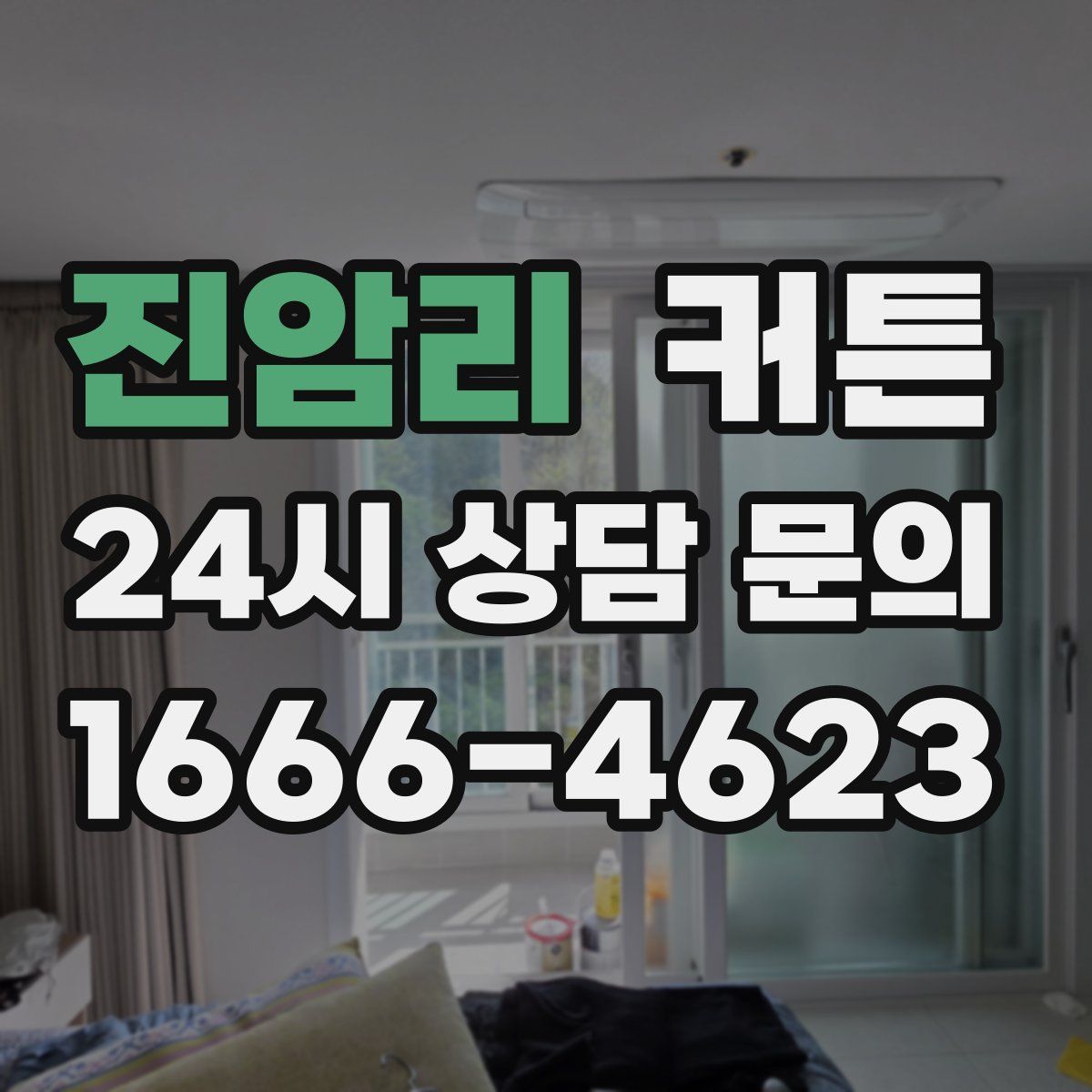 진암리 커튼