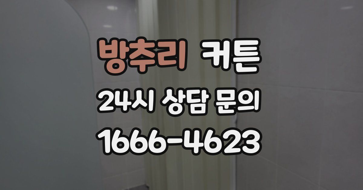 방추리 커튼