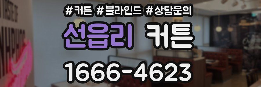 선읍리 커튼