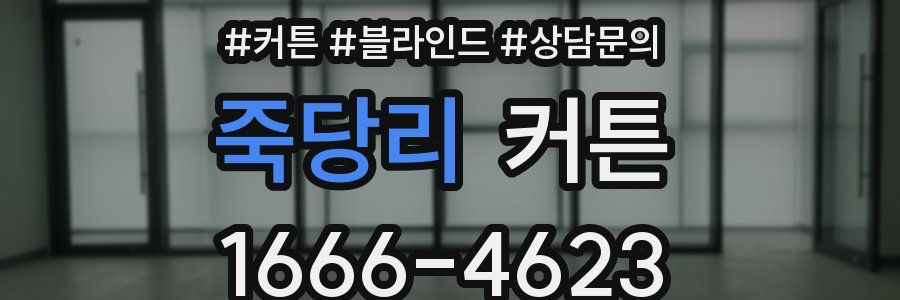 죽당리 커튼