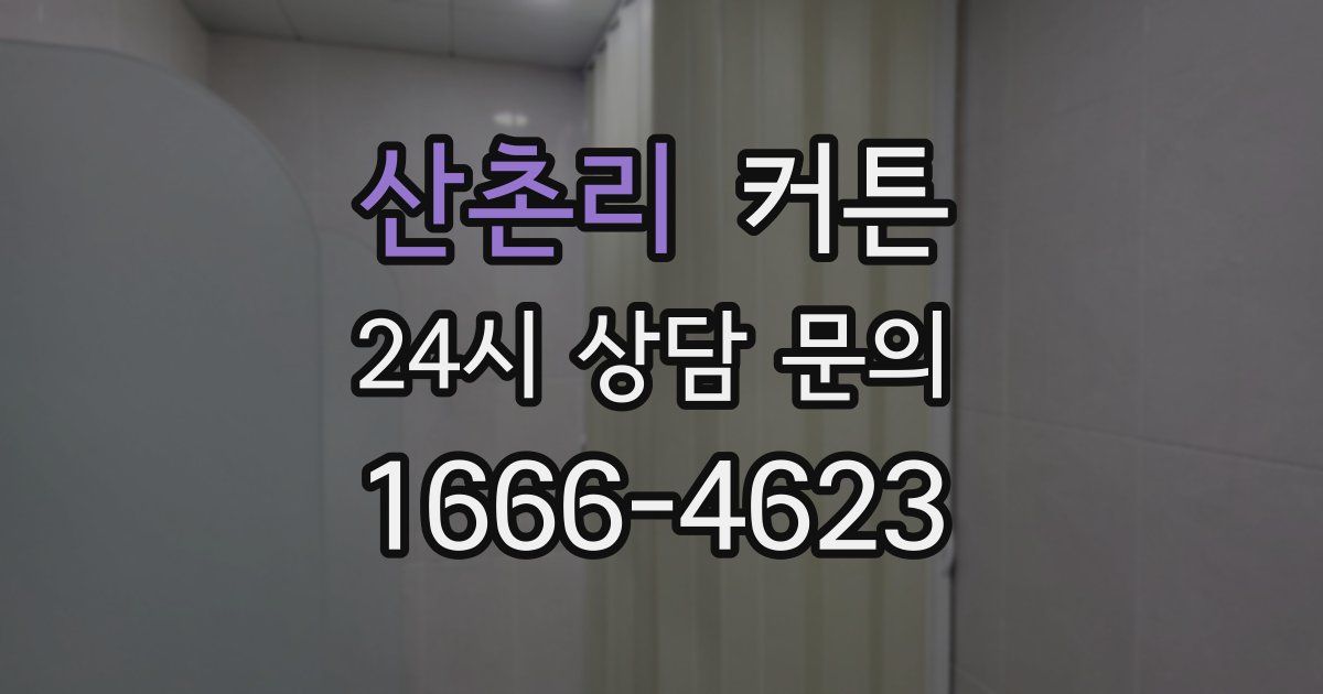 산촌리 커튼