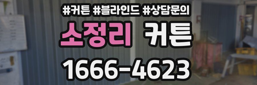 소정리 커튼