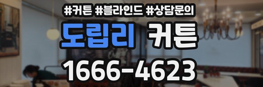 도립리 커튼