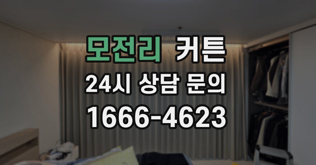 모전리 커튼