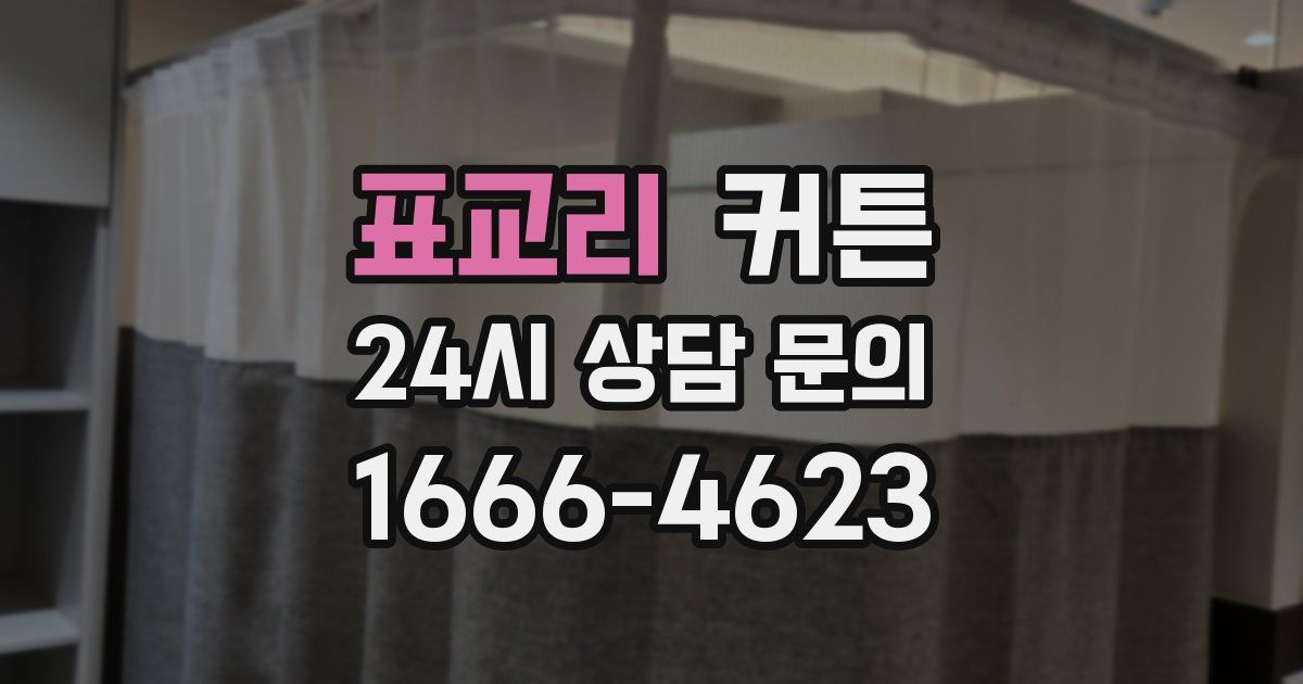 표교리 커튼
