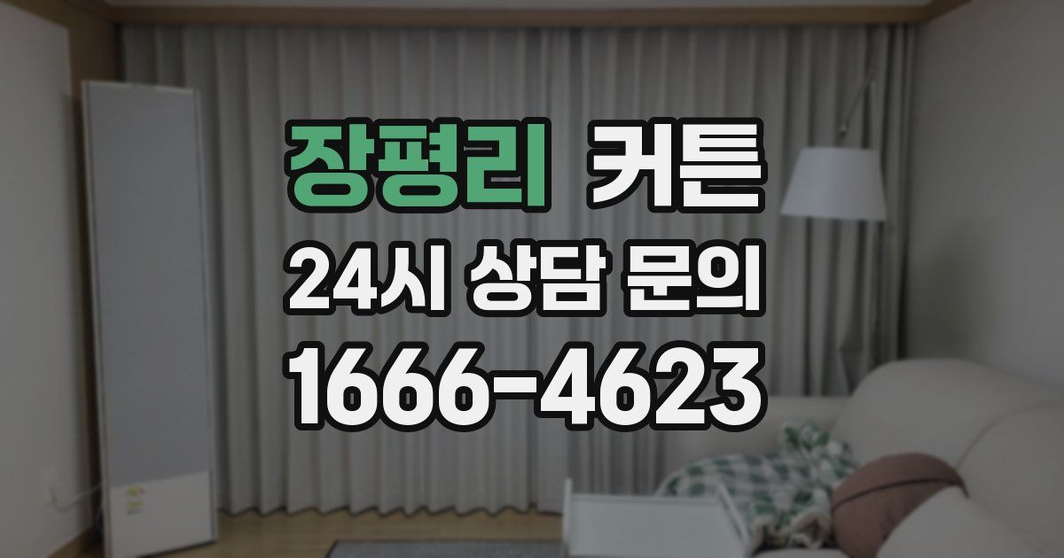 장평리 커튼