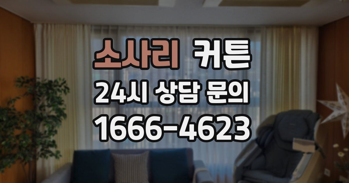 소사리 커튼