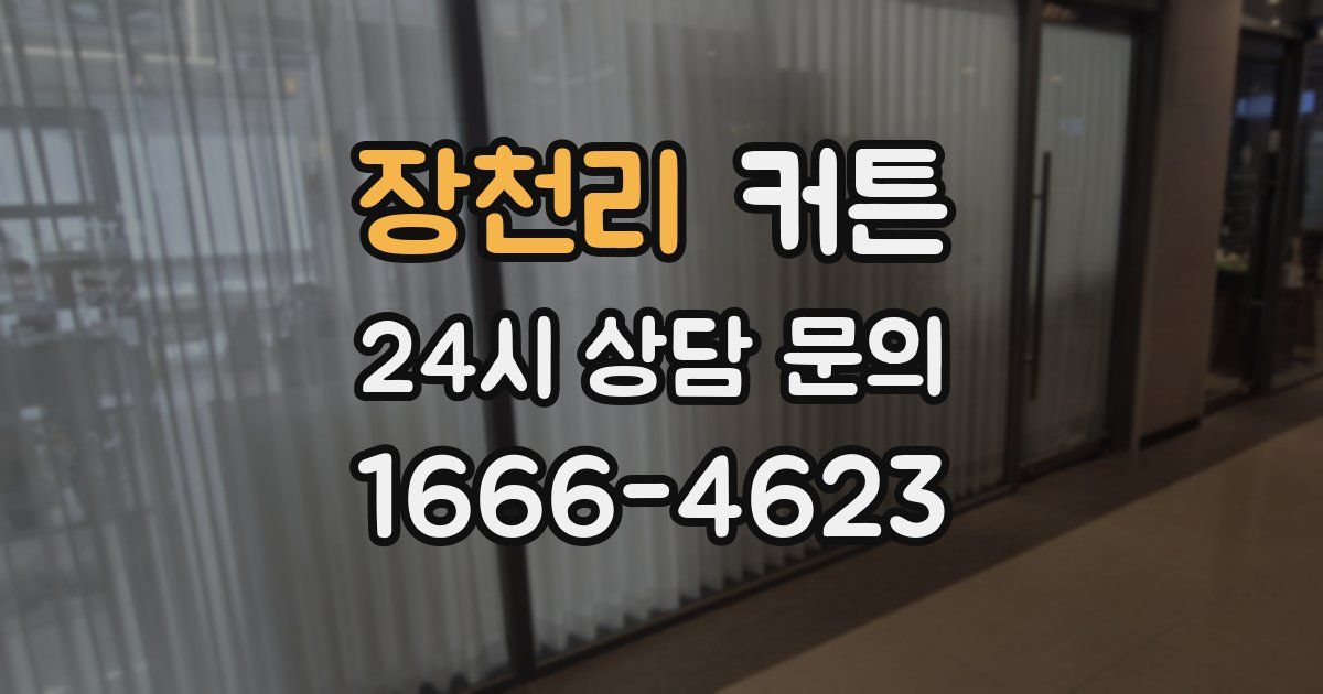 장천리 커튼