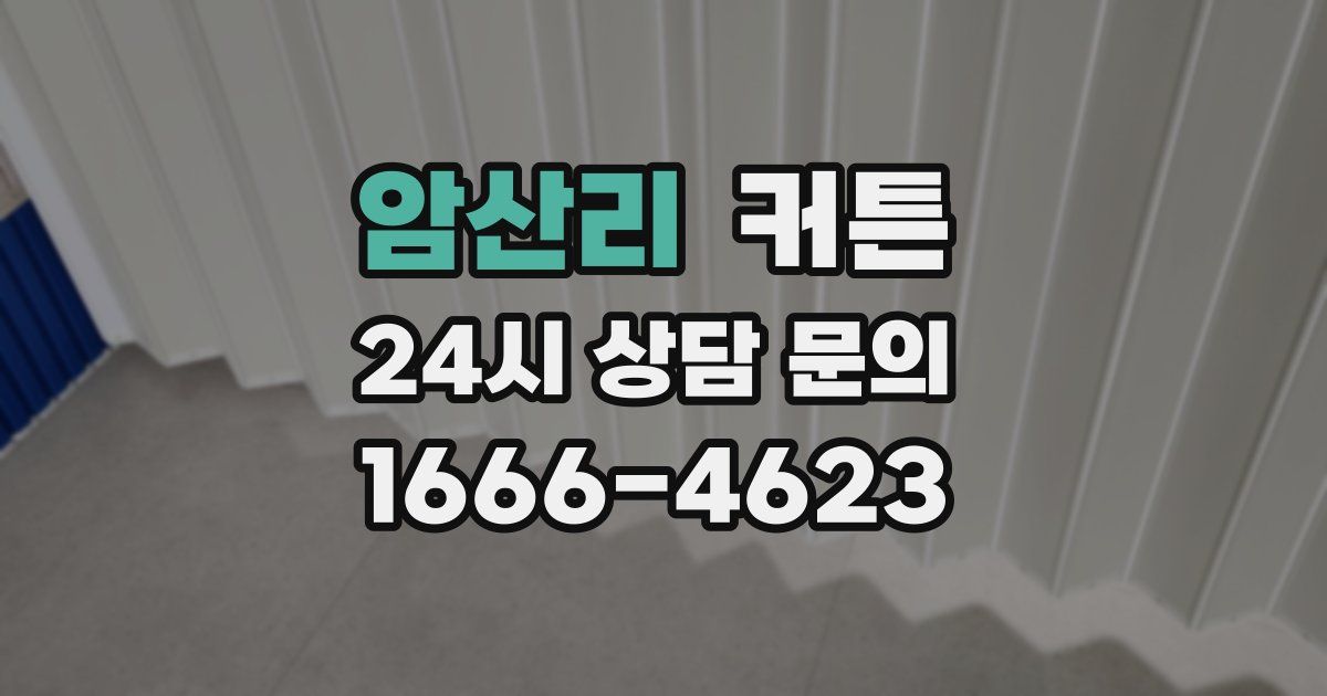 암산리 커튼