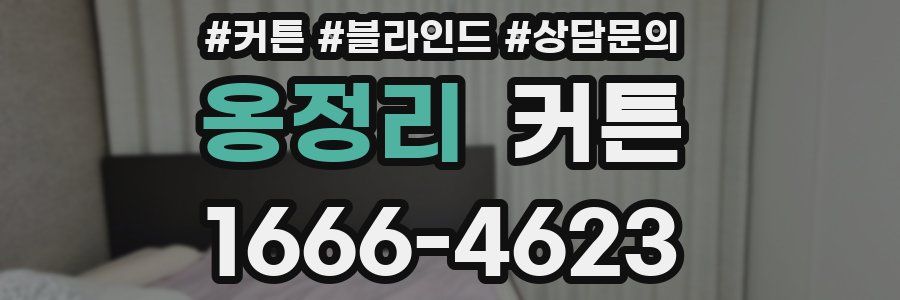 옹정리 커튼