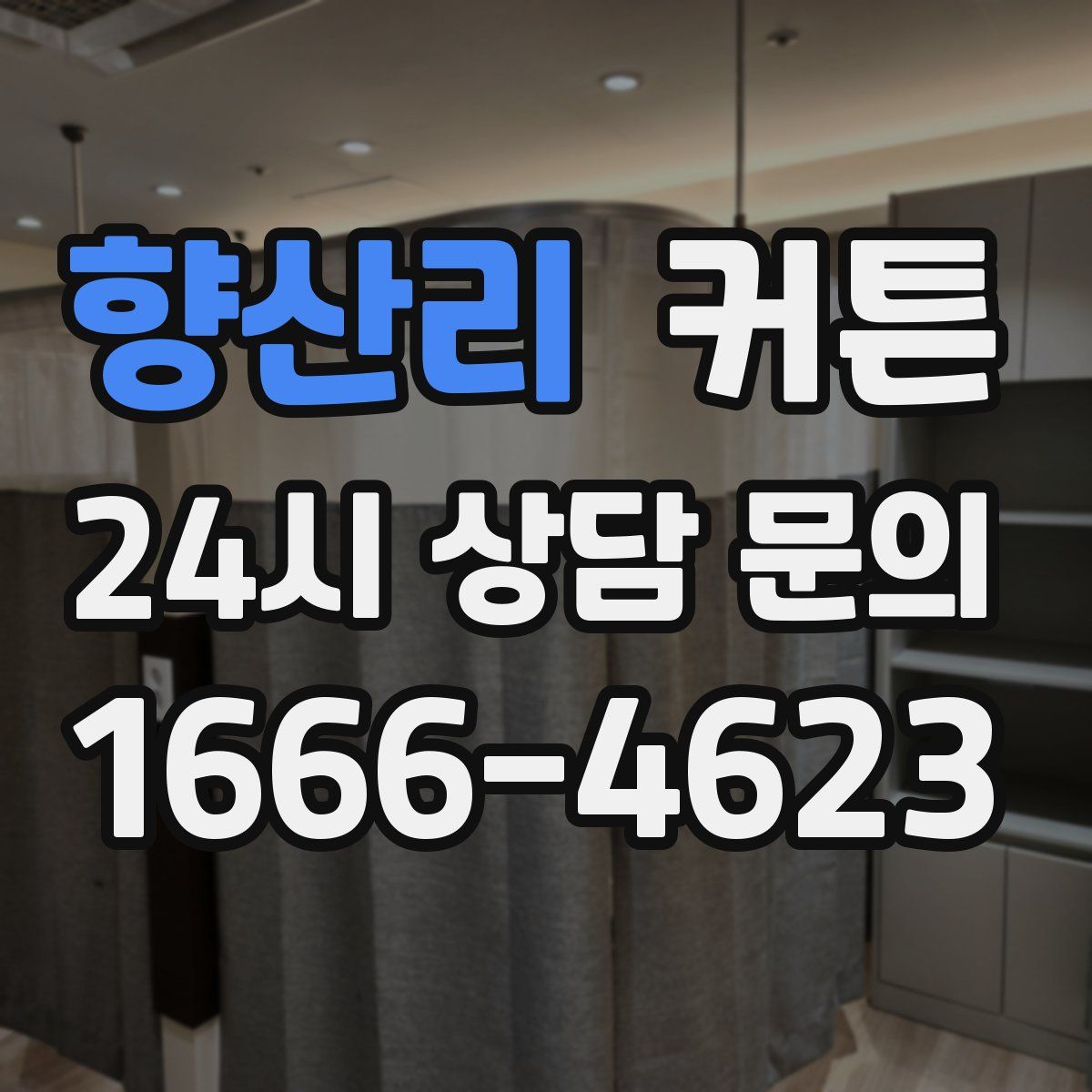 향산리 커튼