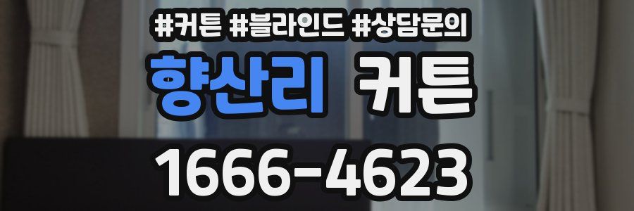 향산리 커튼