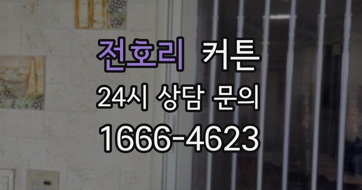 전호리 커튼