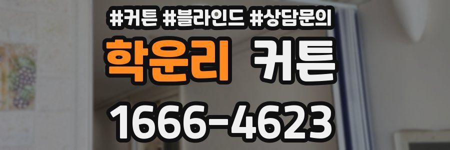 학운리 커튼