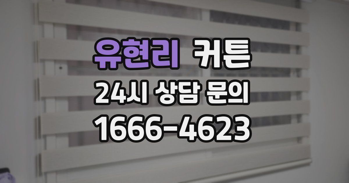 유현리 커튼