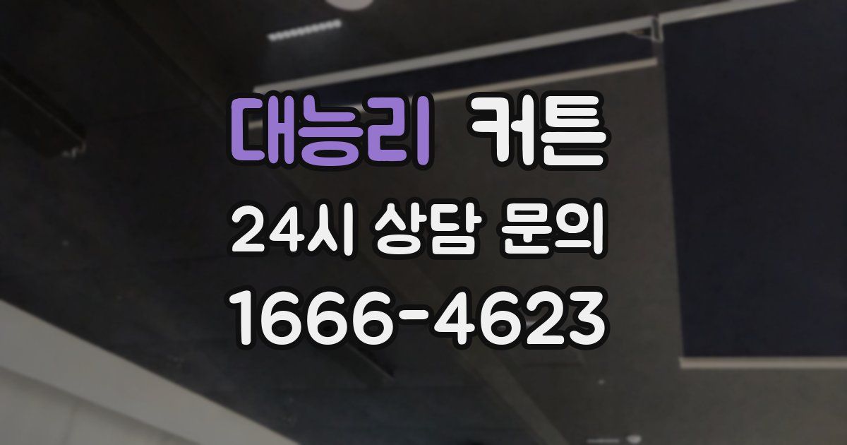 대능리 커튼