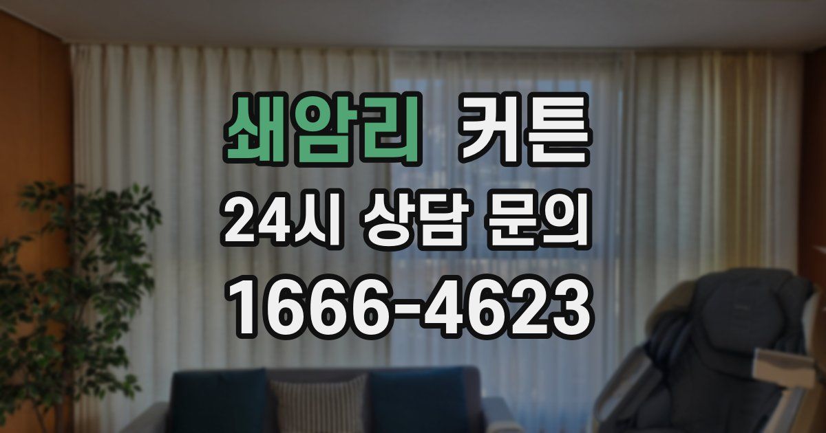 쇄암리 커튼