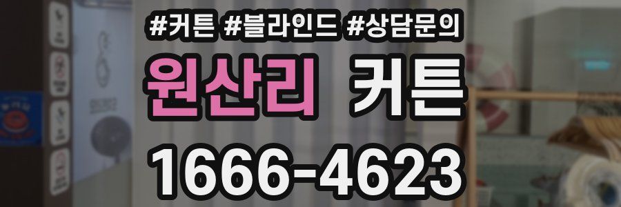 원산리 커튼