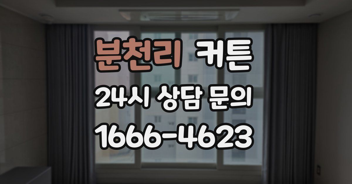 분천리 커튼