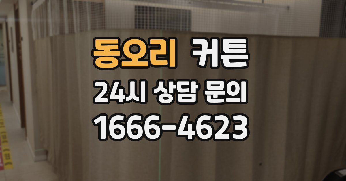 동오리 커튼