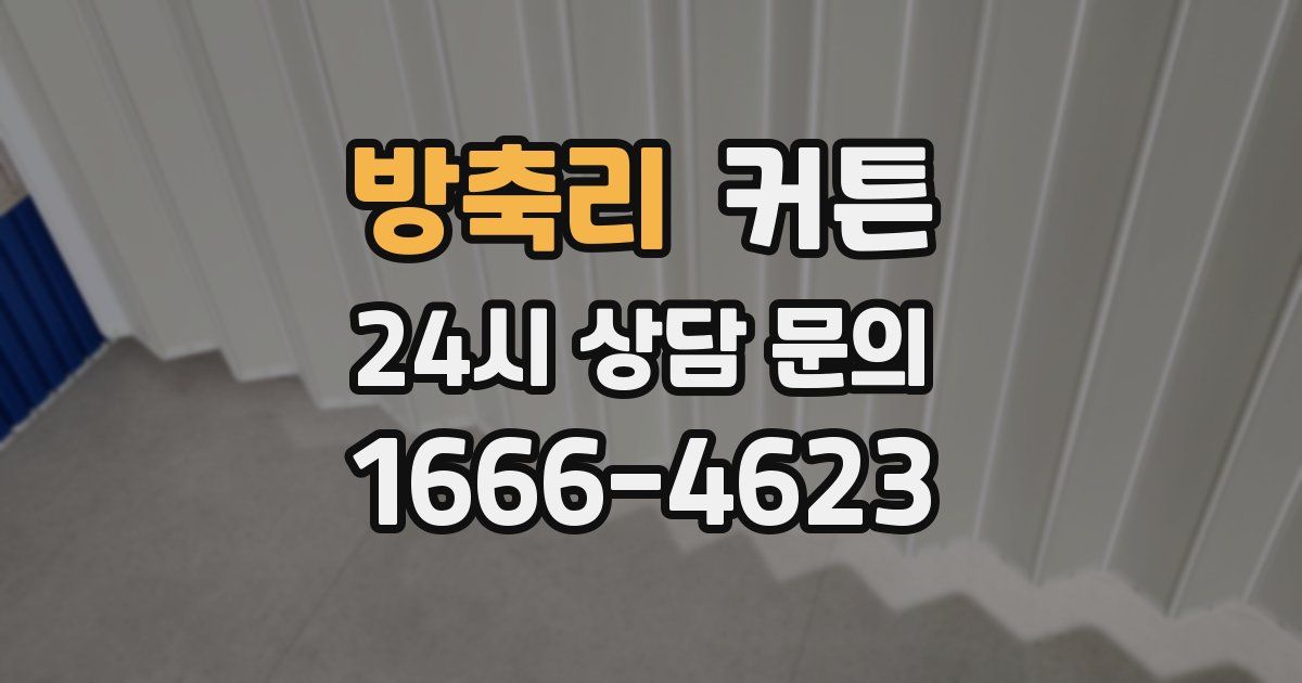 방축리 커튼