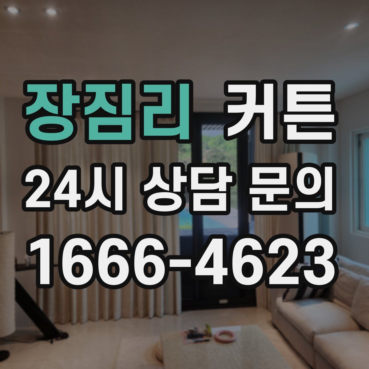 장짐리 커튼