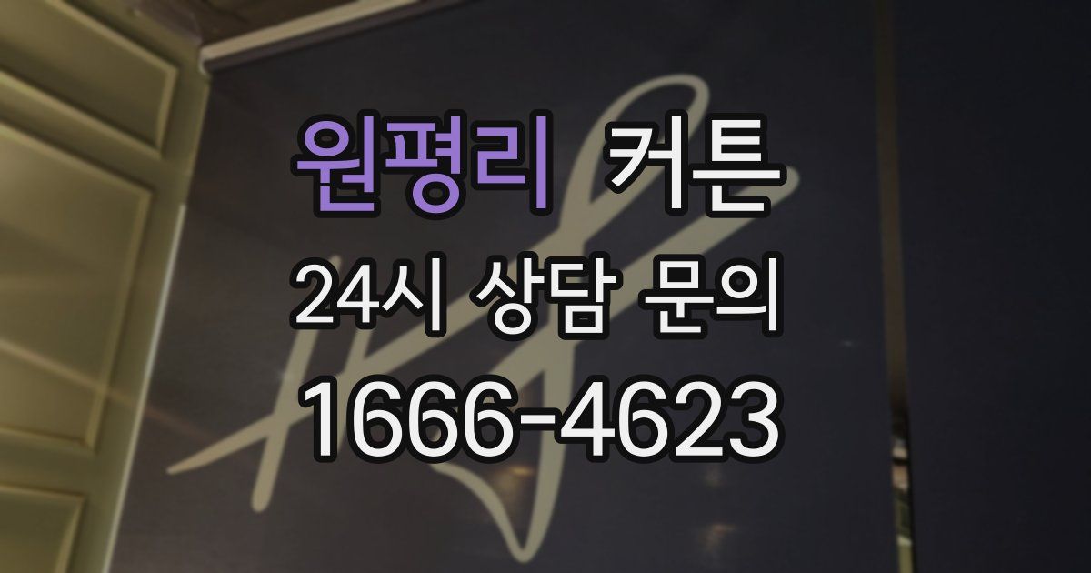 원평리 커튼
