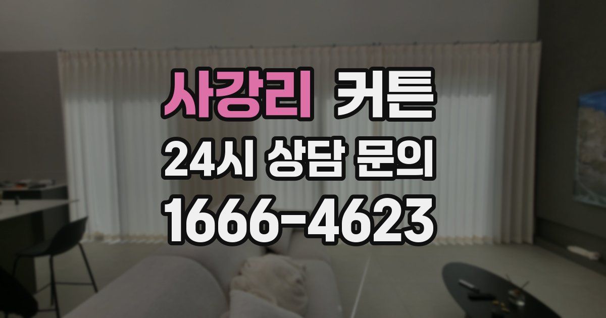 사강리 커튼