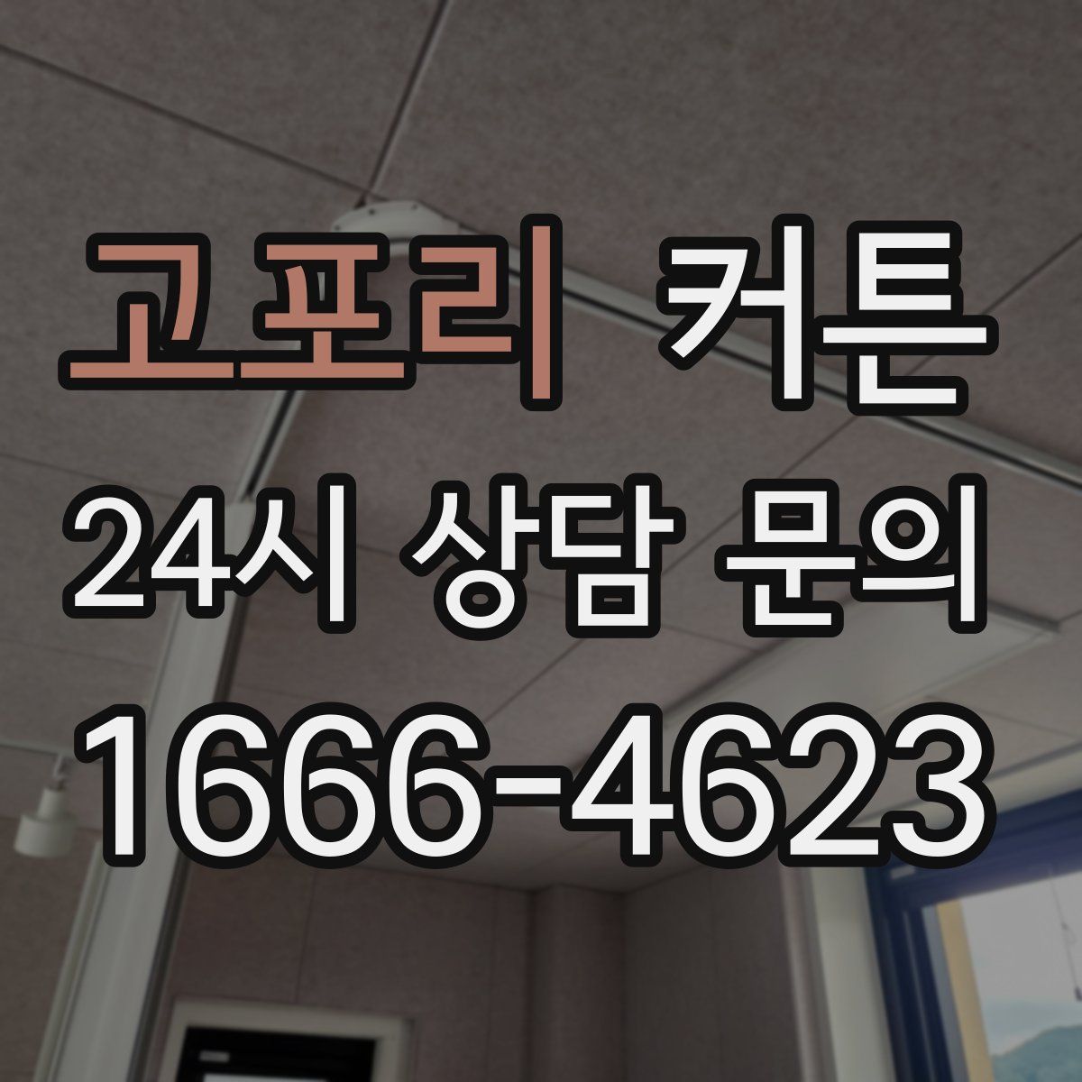 고포리 커튼