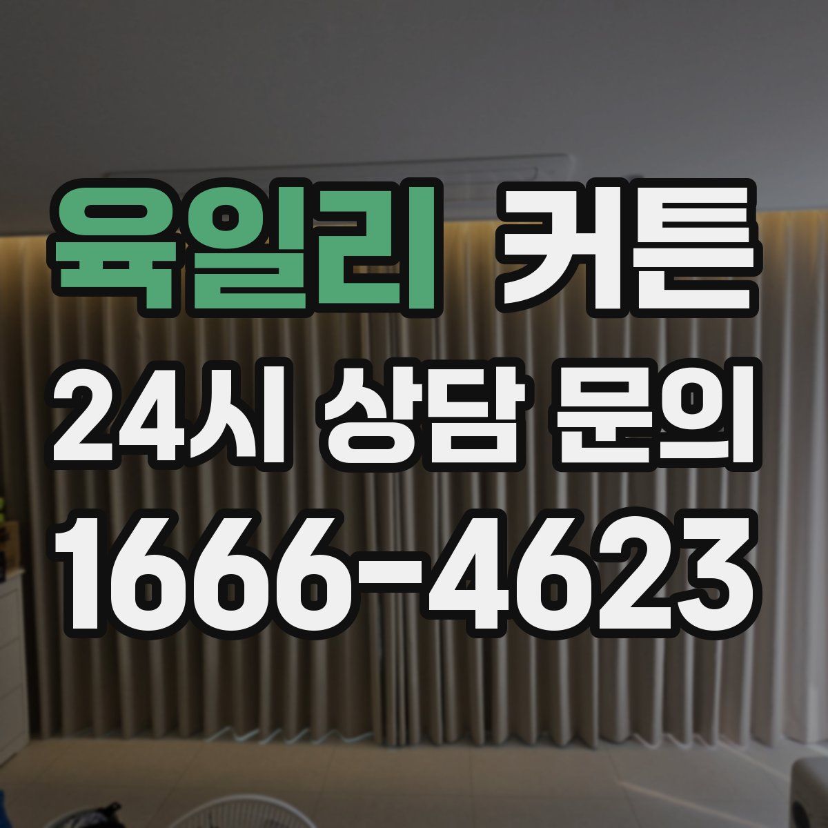 육일리 커튼