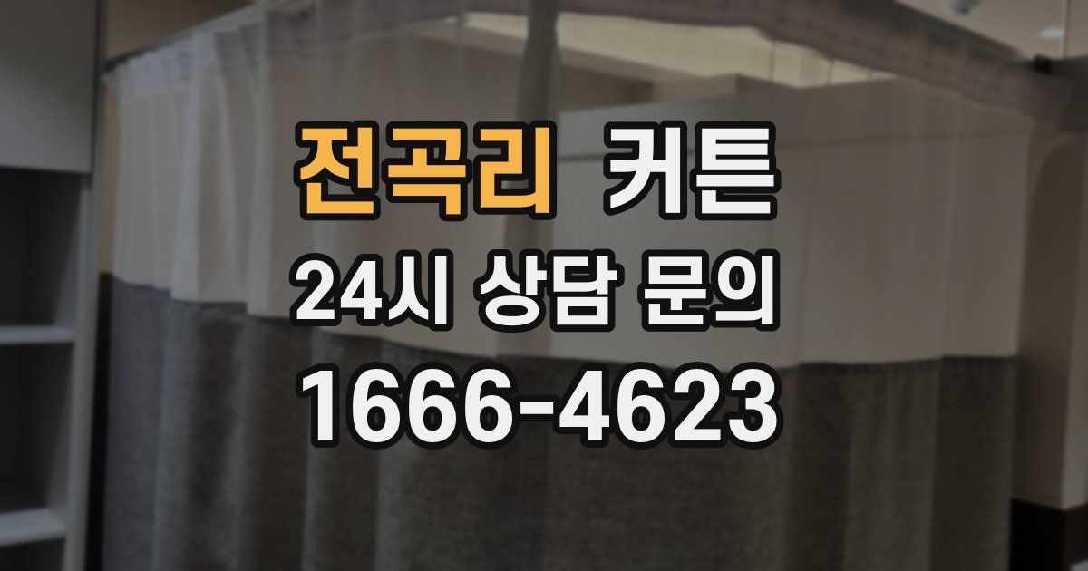 전곡리 커튼
