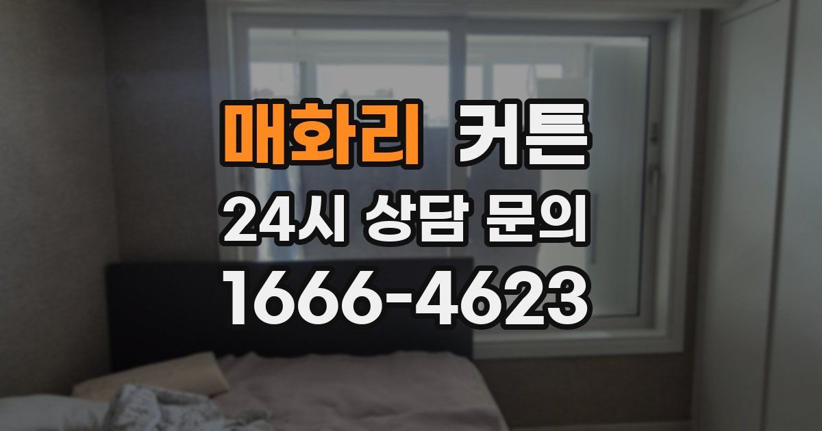 매화리 커튼